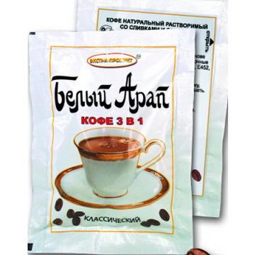 Кофе 3 в 1 классический Белый Арап, 18 гр., сашет