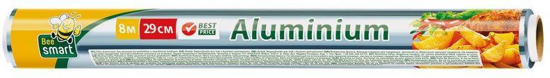 Фольга алюминиевая 8 м., х 29 см., Beesmart 76 гр.