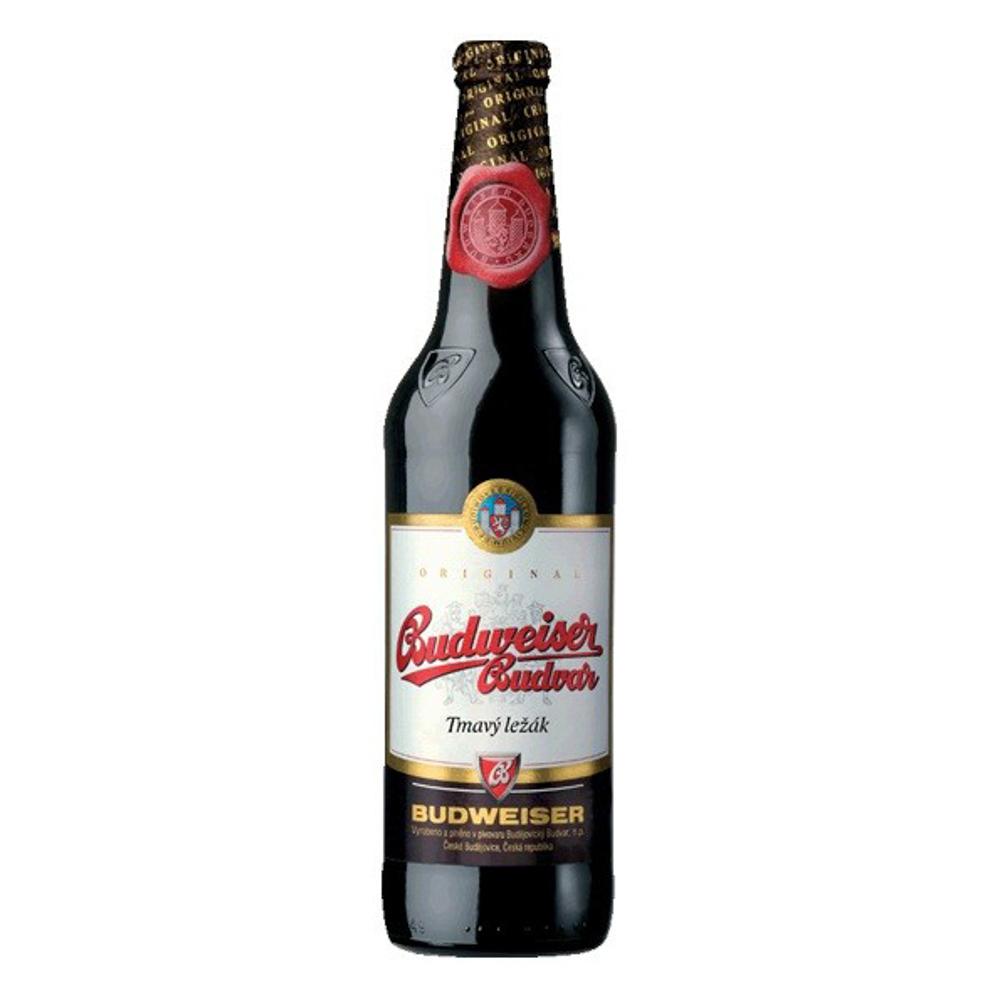 Пиво Budweiser Budvar темное фильтрованное пастеризованное 4,7% 330 мл., стекло