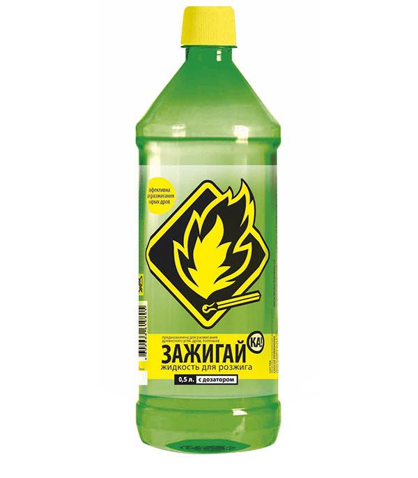 Жидкость для розжига Химик зажигай-ка, 500 мл., ПЭТ