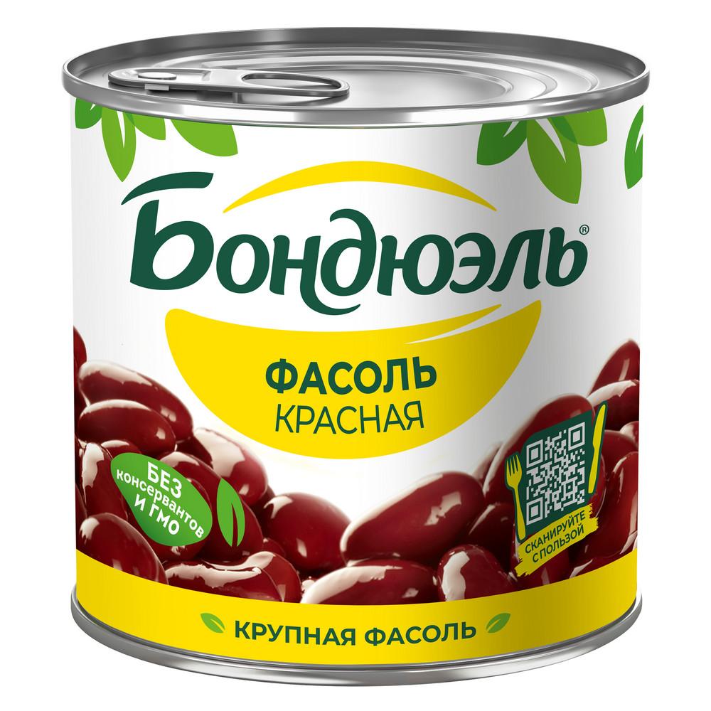 Фасоль красная Бондюэль 400 гр., ж/б