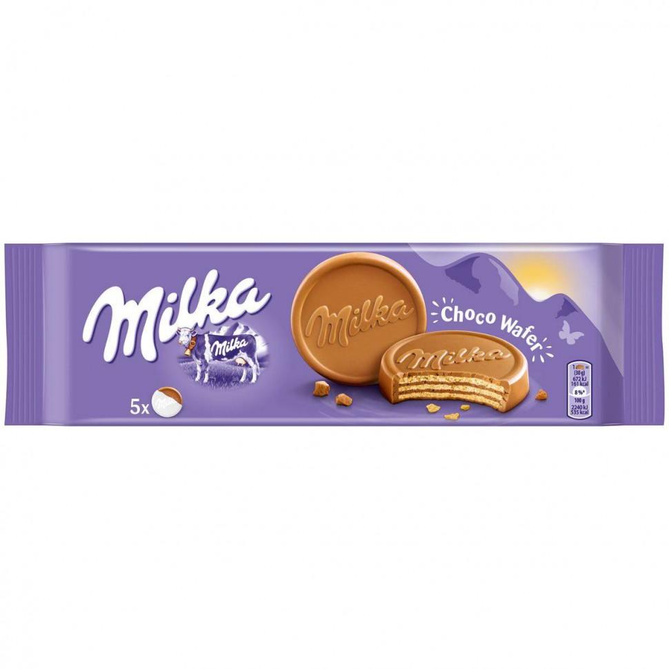 Вафли Milka Choco Wafer 150 гр., флоу-пак