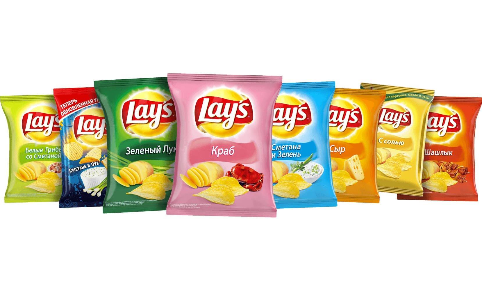 Чипсы Lay's 70 гр., флоу-пак