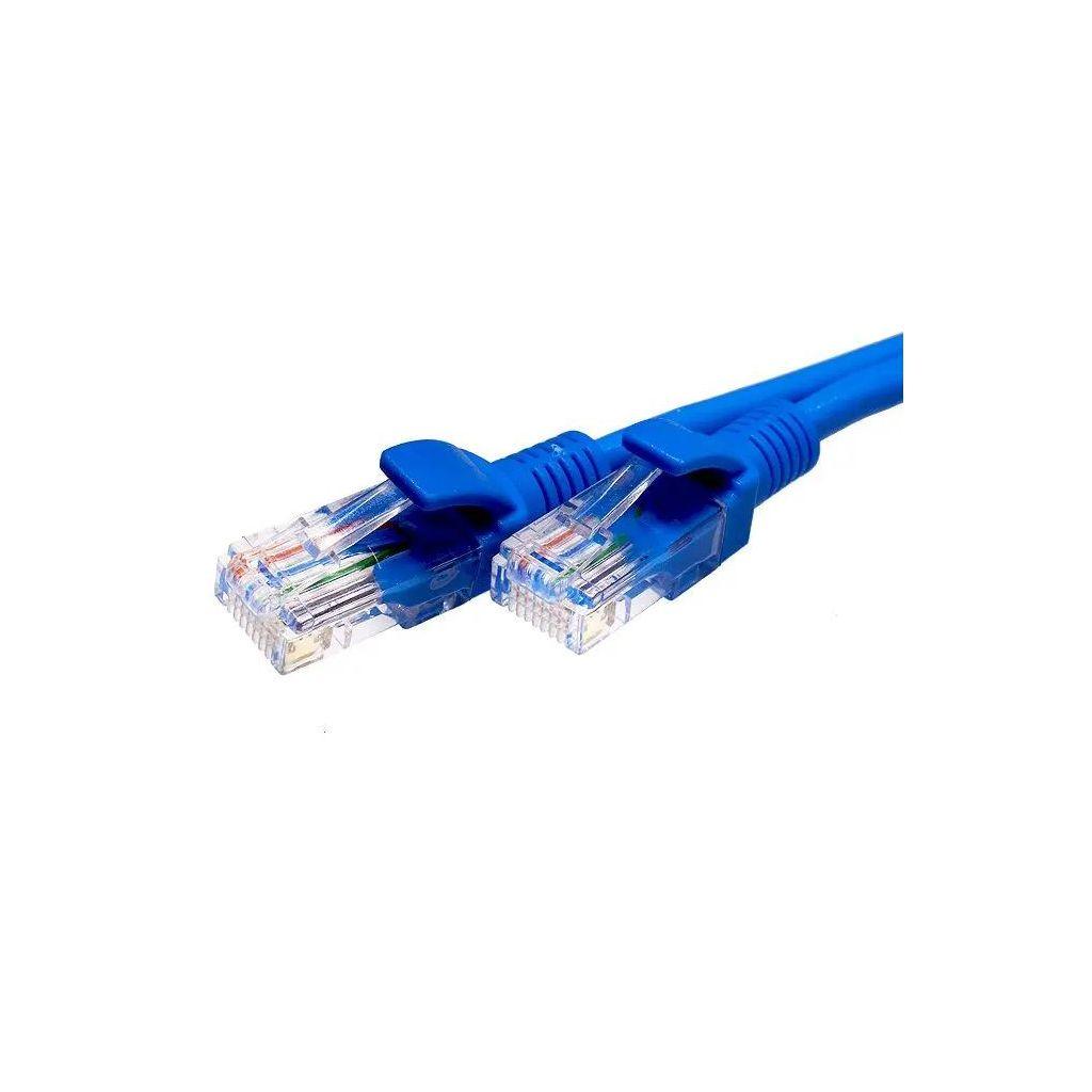 Патч-корд SUPRLAN 10-0147, вилка RJ-45, вилка RJ-45, кат.5E, LSZH, 1м, синий