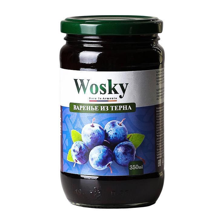 Варенье WOSKY из терна 475 гр., стекло