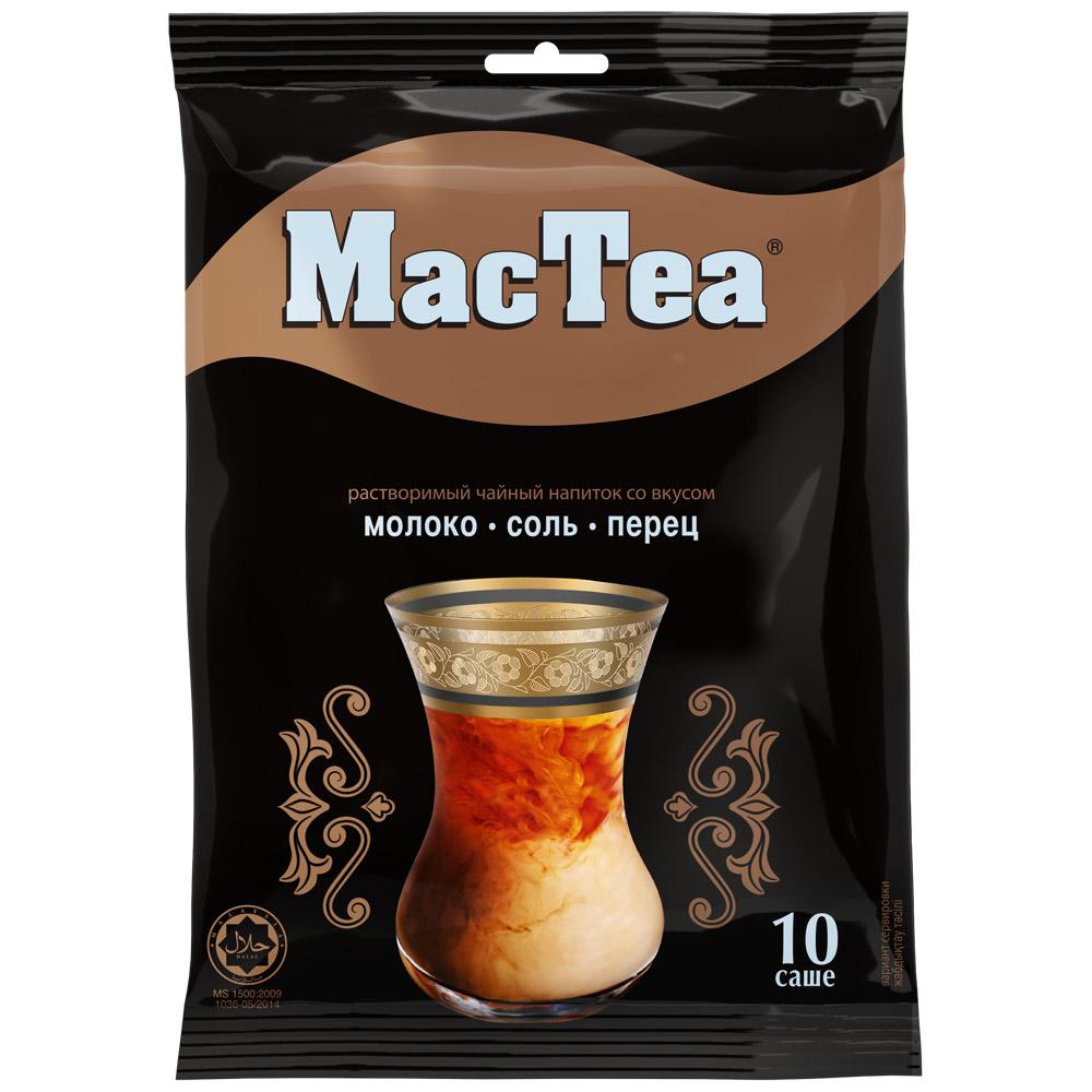 Напиток чайный МасТеа растворимый, молоко и соль с перцем, 12 гр., сашет