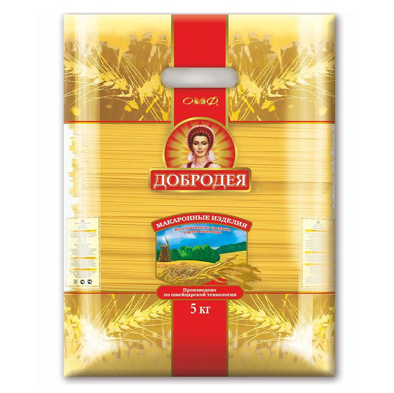 Спагетти, Добродея, 5 кг., мешок