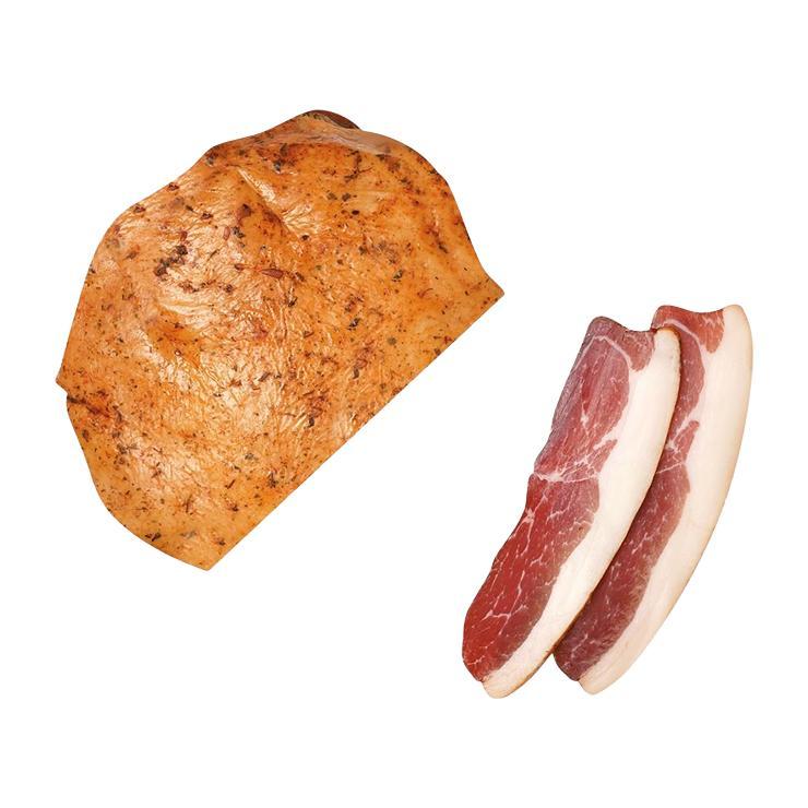 Ветчина Вкус Черноземья пармская сырокопченая 800 гр., в/у