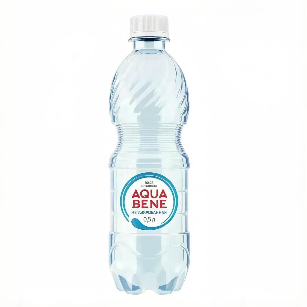 Вода негазированная Aqua Bene питьевая 500 мл., ПЭТ