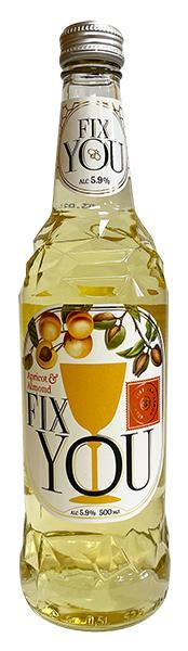 Медовуха Fix You Абрикос-миндаль 5,9% 500 мл., стекло