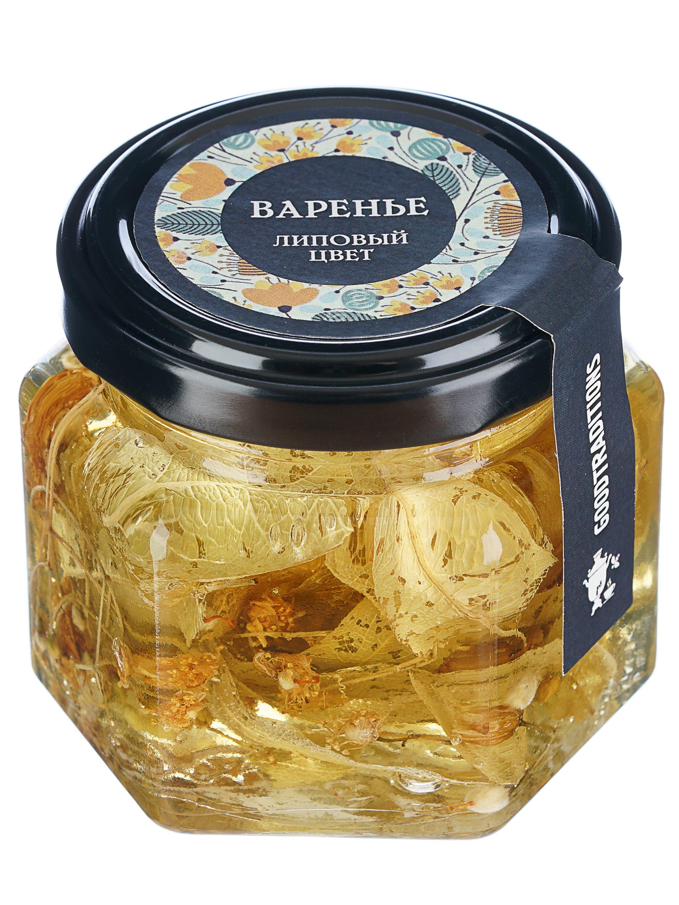 Варенье GOODTRADITIONS липовый цвет 120 гр., стекло