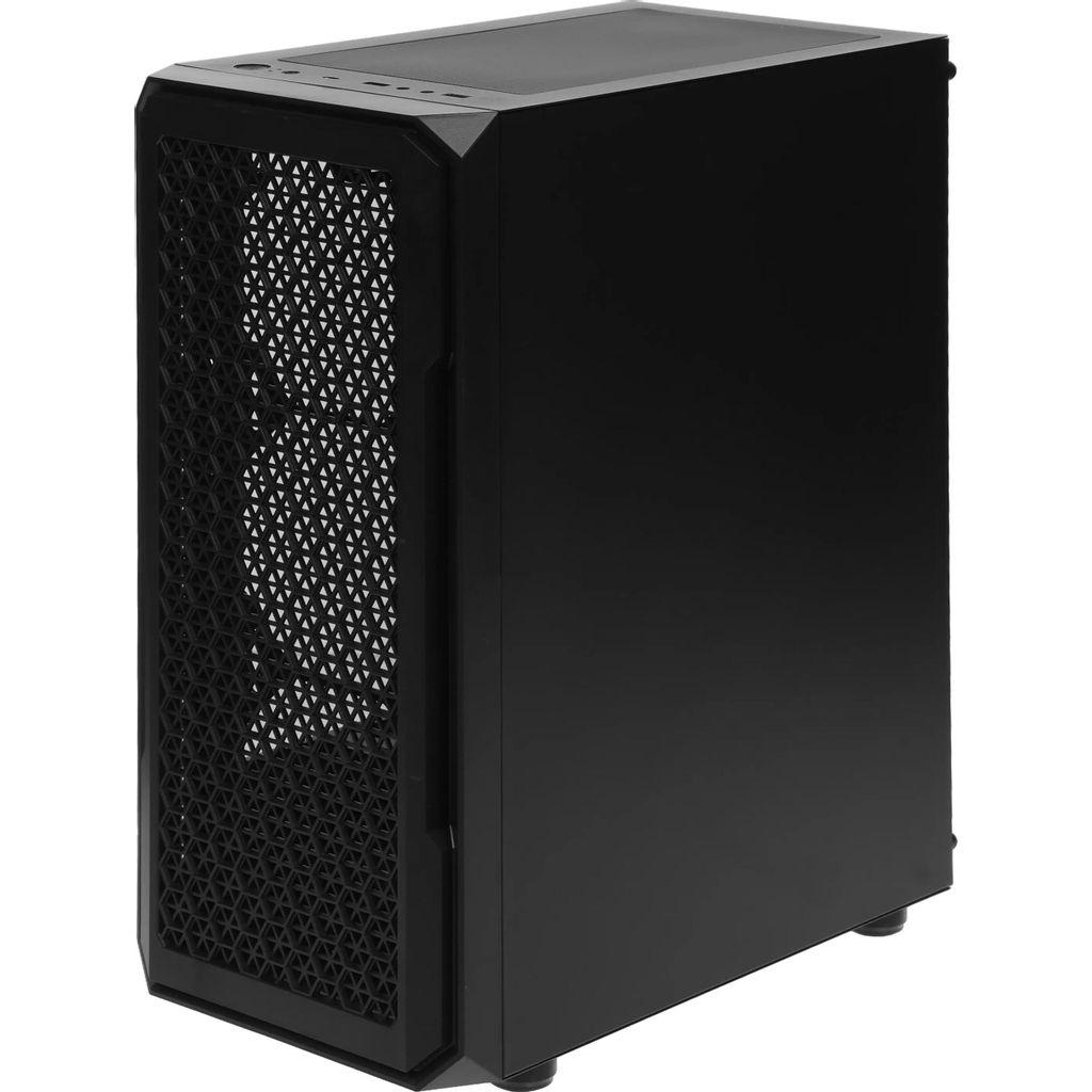 Корпус ATX Accord ACC-3338, Midi-Tower, без БП, черный