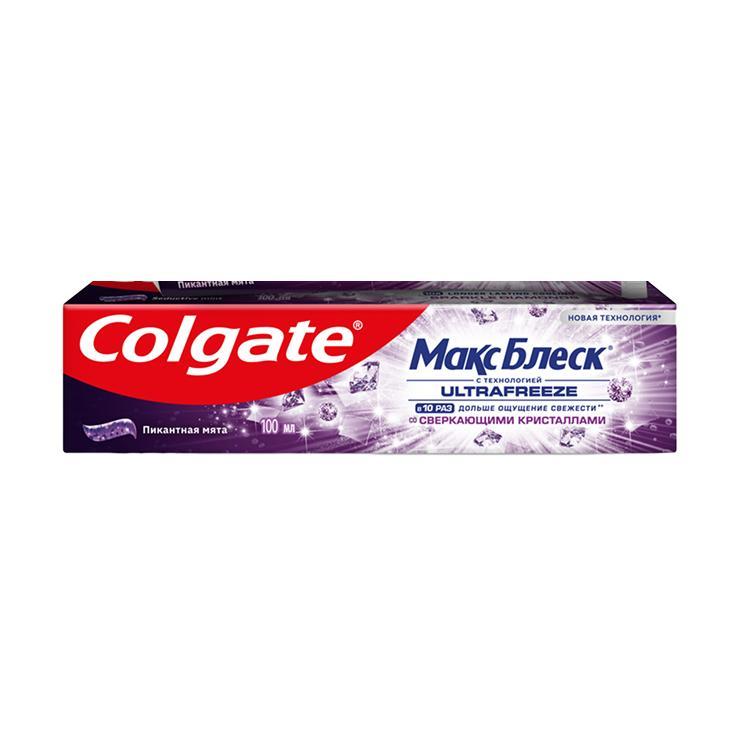 Зубная паста Colgate максимальный блеск со сверкающими кристаллами 100 мл., картон
