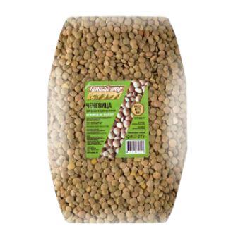 Чечевица Новый вкус, 800 гр., флоу-пак