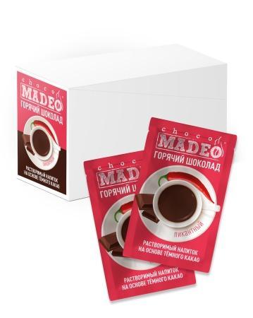 Горячий шоколад MADEO пикантный 18 штук 450 гр., картон