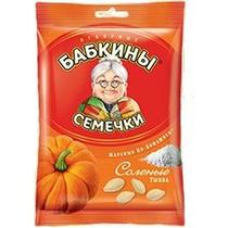 Семечки тыквенные Бабкины семечки 150 гр., флоу-пак