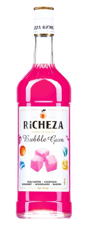 Сироп RiCHEZA Баббл Гам, 1 л., стекло