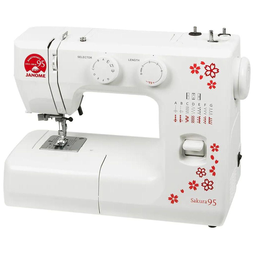 Швейная машина Janome Sakura 95, белый