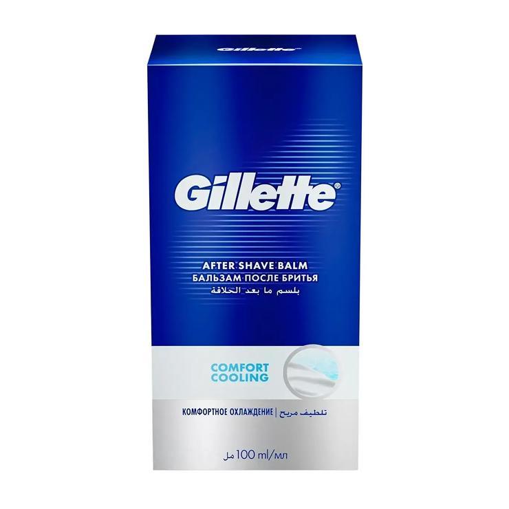 Бальзам после бритья Gillette охлаждающий 100 мл., картон