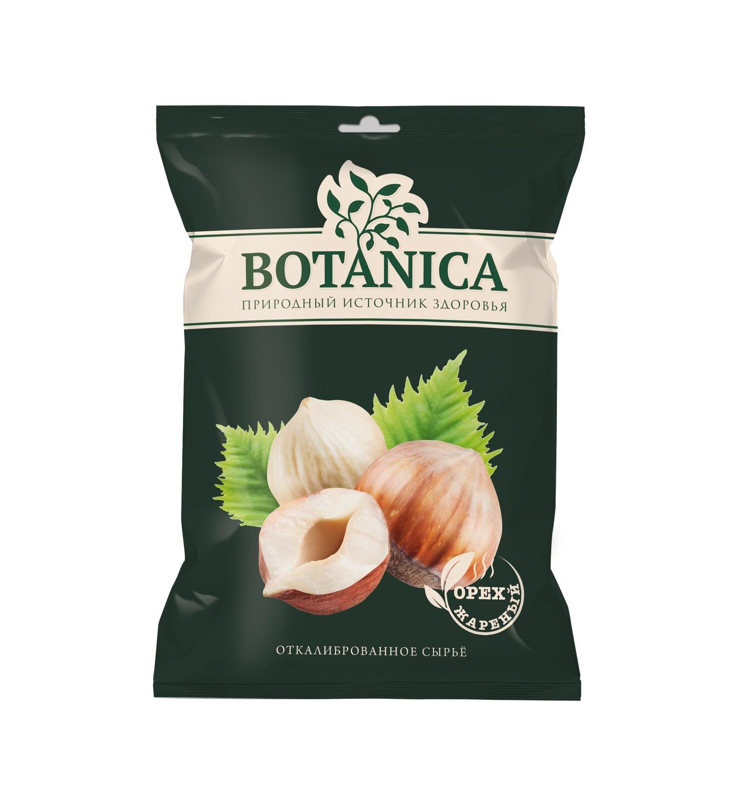 Ядра орехов фундука Botanica жареные 50 гр., флоу-пак