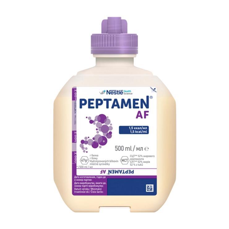 Смесь жидкая энтеральное питание Nestle Peptamen AF нейтральный 500 мл., ПЭТ