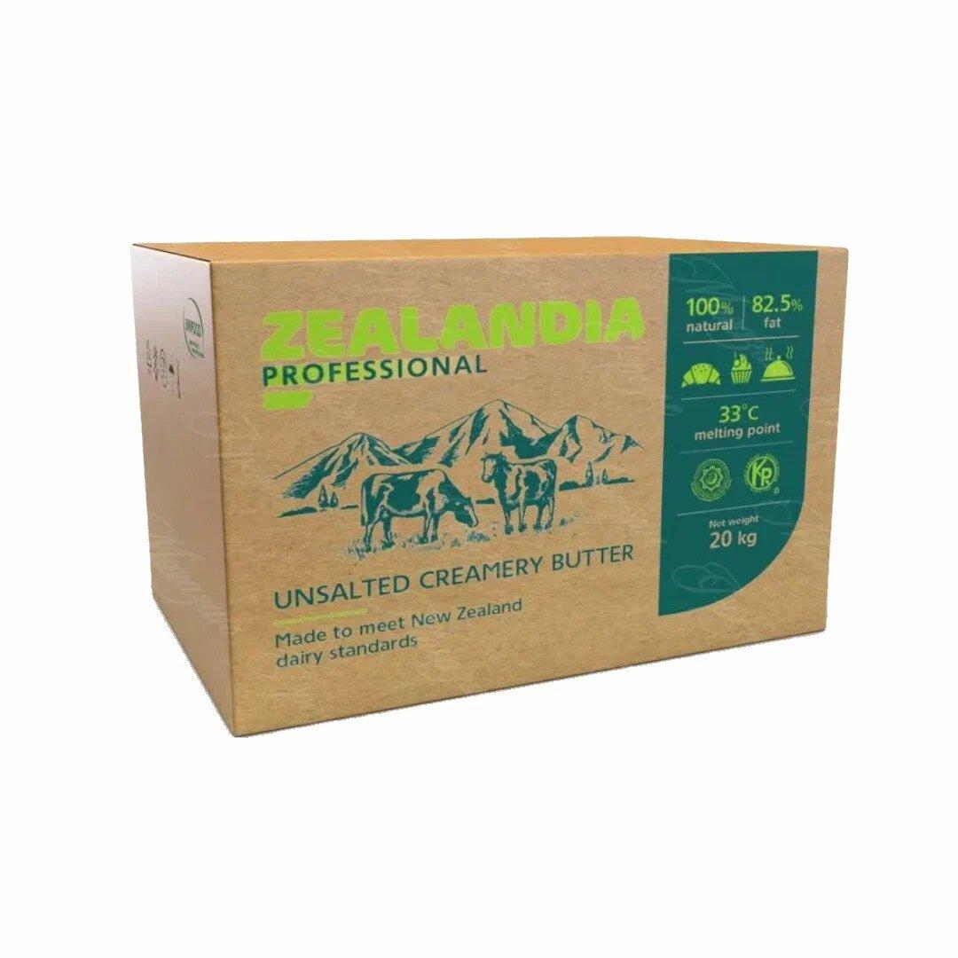 Масло сливочное Zealandia Professional 82% 20 кг., картон