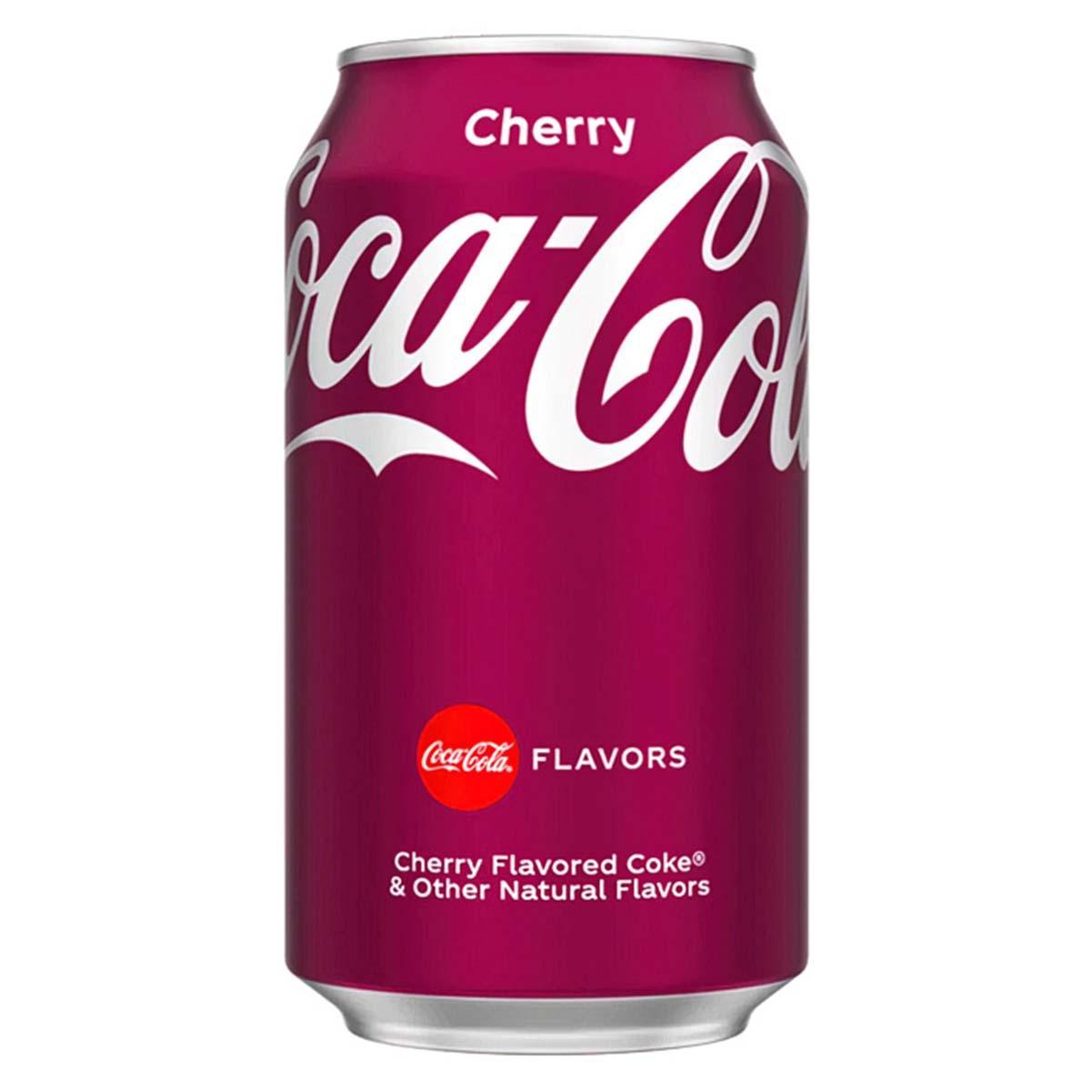 Напиток газированный Coca-Cola cherry США 330 мл., ж/б