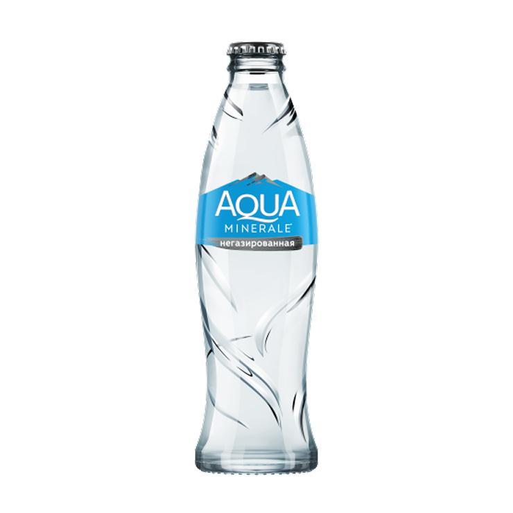 Вода негазированная Aqua Minerale минеральная 260 мл., стекло
