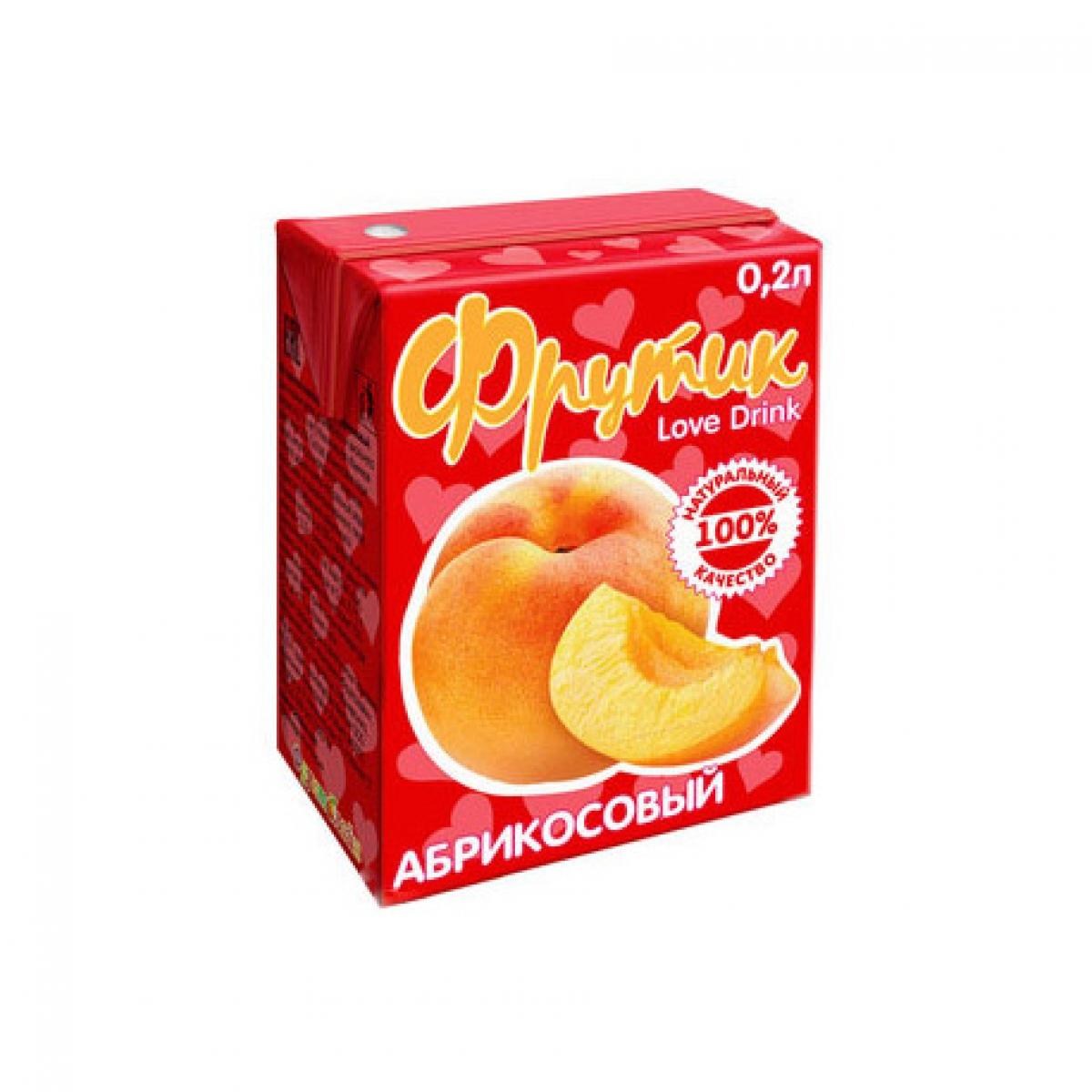 Напиток в ассортименте Фрутик, 200 мл., тетра-пак