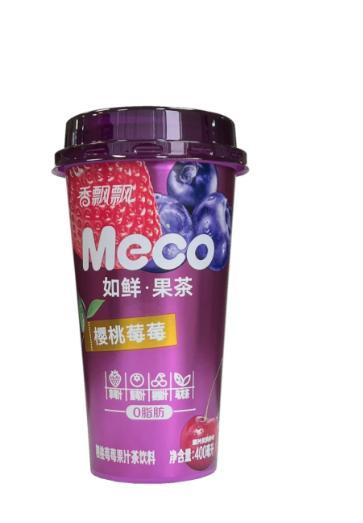 Чай холодный Meco фруктовый вкус ягодный микс 400 мл., пластик