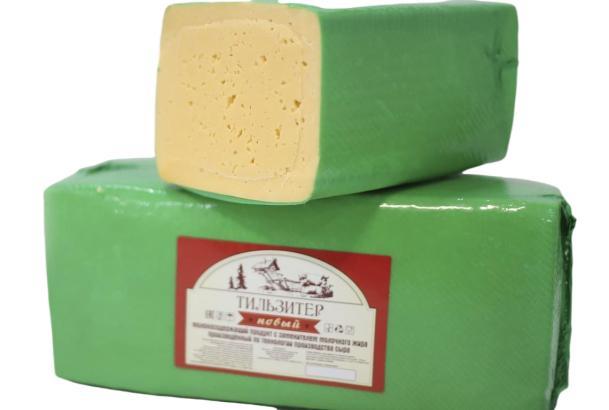 Продукт сырный Агромилк Тильзитер Новый СЗМЖ 6 кг., термоусадочная пленка