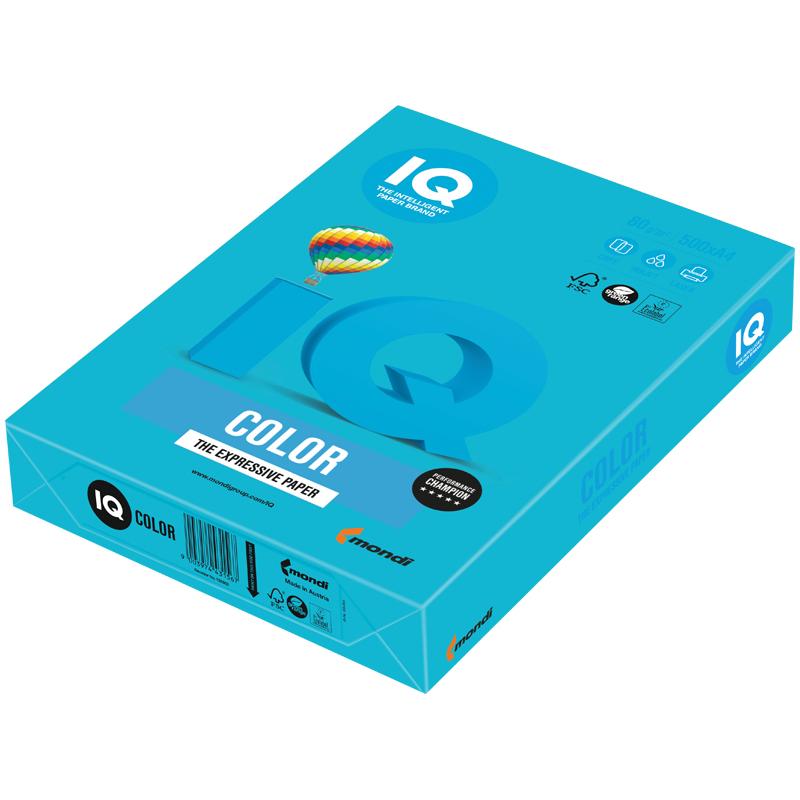 Бумага для печати IQ Color светло-синяя А4 80 г/м² 500 листов