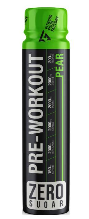Напиток энергетический Fitness Food Factory Pre Workout Shot груша Россия 110 мл., ПЭТ