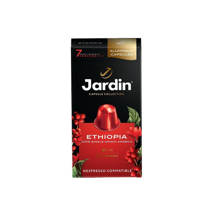 Кофе Jardin эфиопия 10 капсул 50 гр., картон