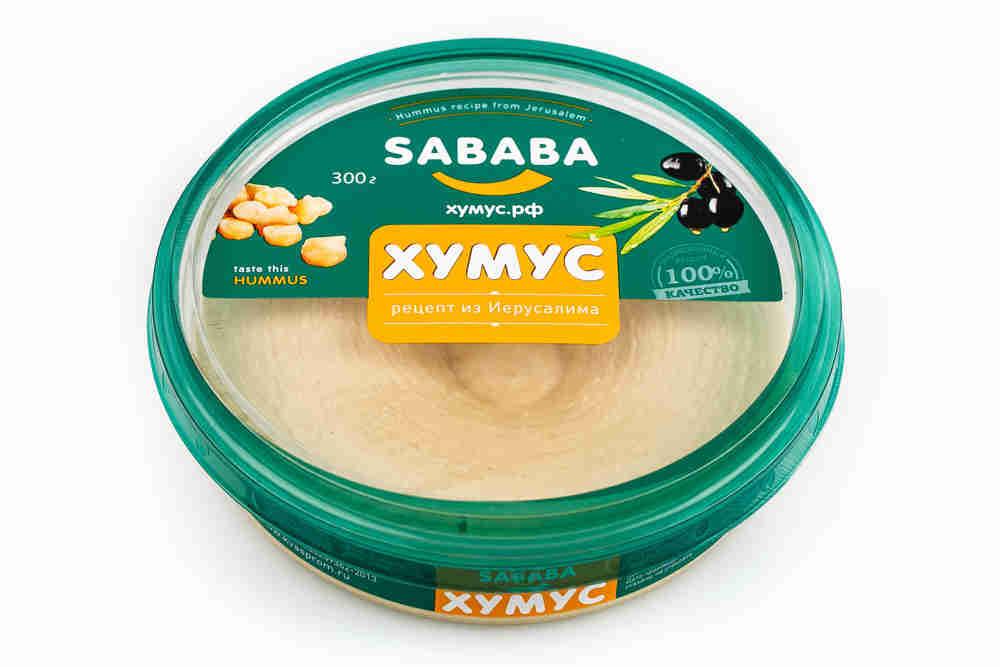 Хумус Sababa Рецепт из Иерусалима 300 гр., ПЭТ
