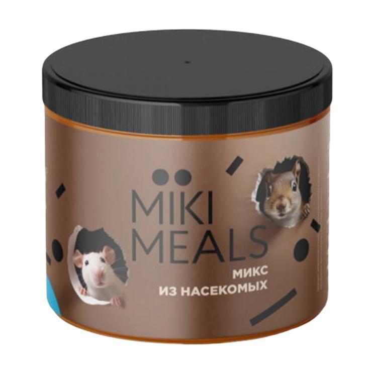Смесь насекомых для грызунов Mikimeals 50 гр., банка
