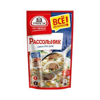 Смесь для супа рассольник Трапеза, 130 гр., пластиковый пакет