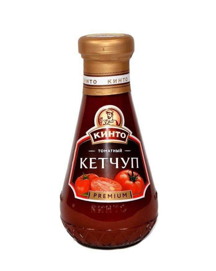 Кетчуп Кинто Премиум 320 гр., стекло