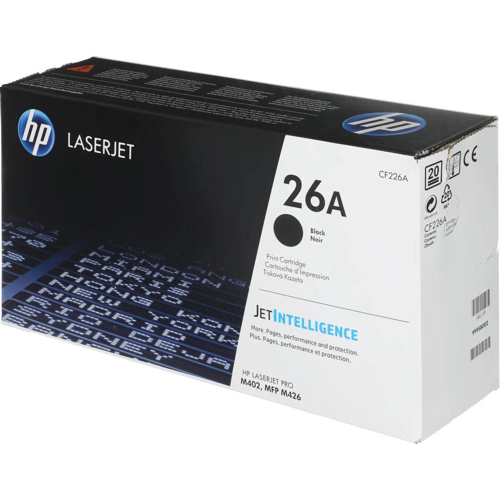 Картридж HP 26A, черный / CF226A