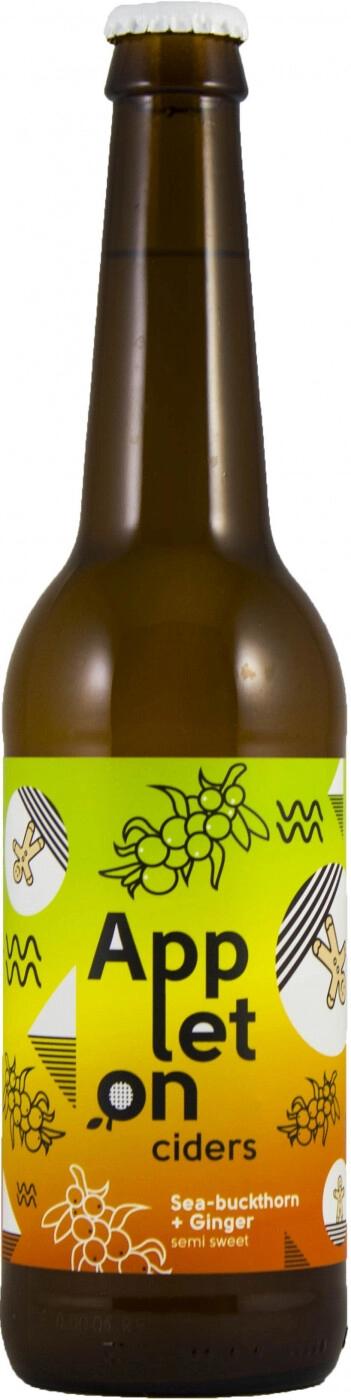 Сидр Appleton Sea-Buckthorn & Ginger 5,5% 500 мл., стекло