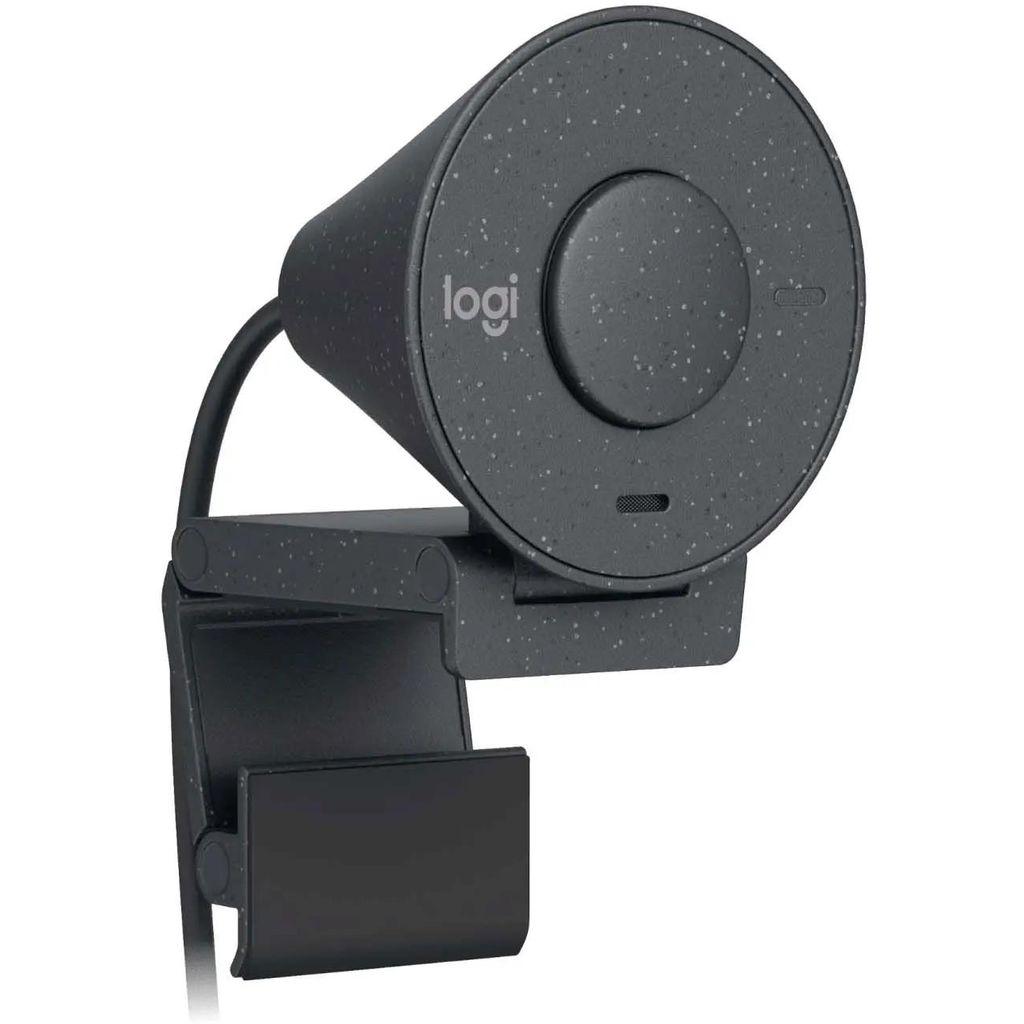 Web-камера Logitech HD Webcam Brio 300, черный/черный [960-001438]