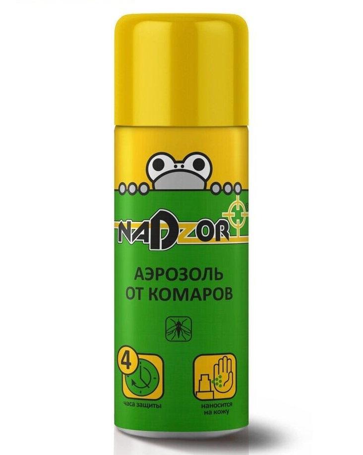 Аэрозоль от комаров Nadzor 100 мл., баллон