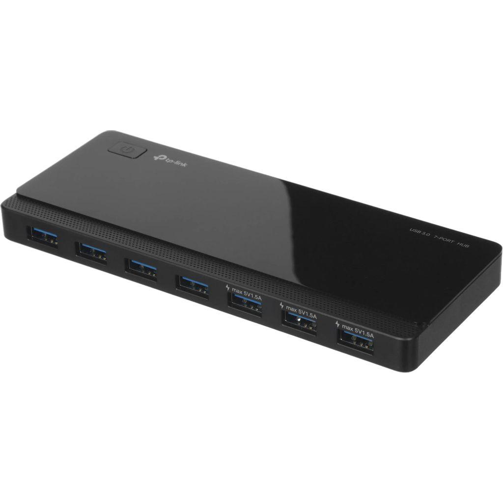 Хаб (разветвитель) TP-link UH700, черный