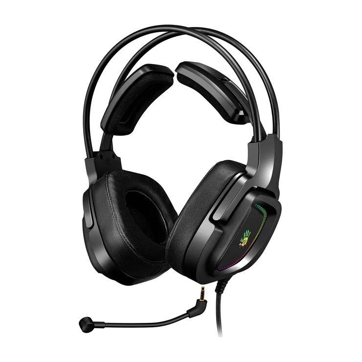 Гарнитура игровая A4TECH Bloody G575, для компьютера, мониторные, проводные, черный [g575 usb/ black]