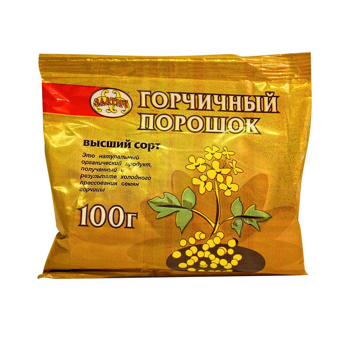 Порошок горчичный Златич 100 гр., флоу-пак