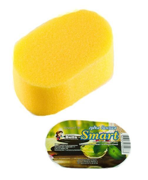 Губка Donna Bella Банная smart поролоновая, флоу-пак