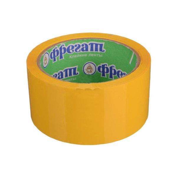 Клейкая лента 48 мм.,*66 м., цветная (желтая) Фрегат