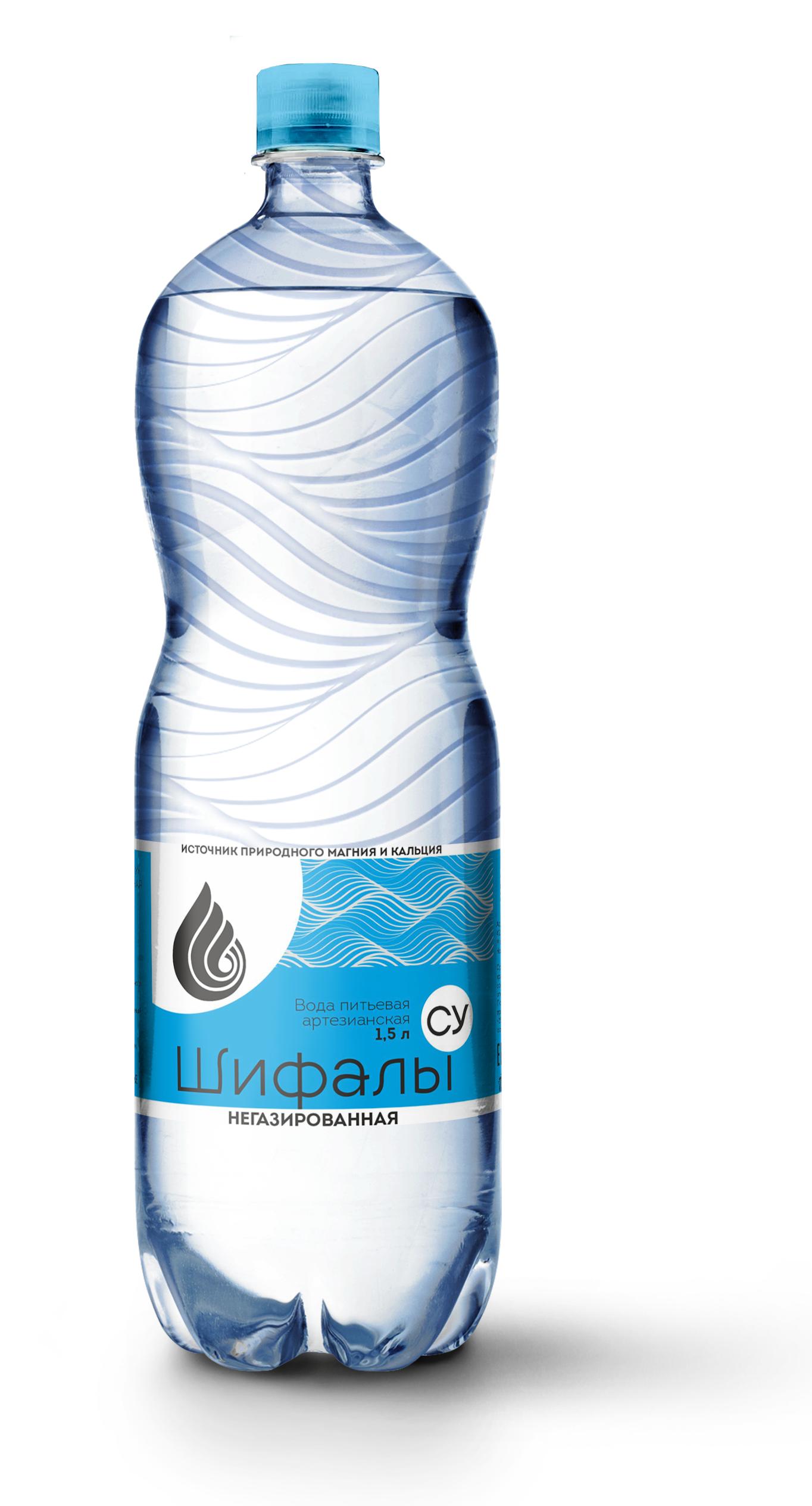 Вода негазированная Шифалы Су артезианская 1,5 л., ПЭТ