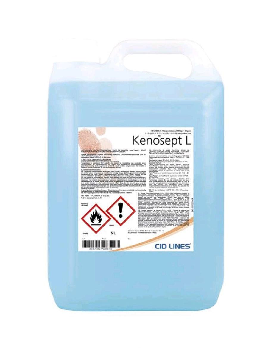 Средство Cid Lines, Kenosept L дезинфицирующее кожный антисептик 1/4, 5 л., канистра
