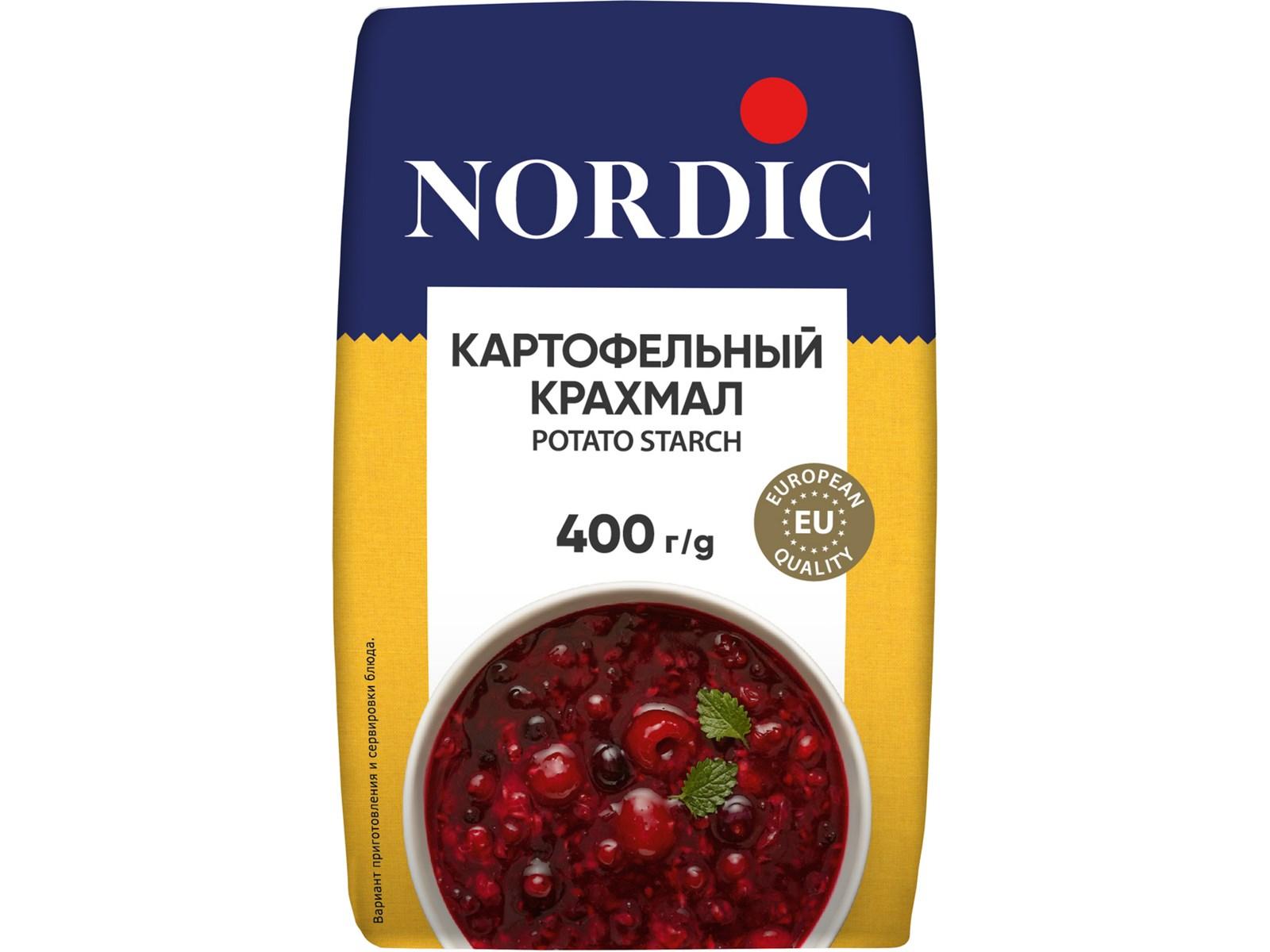 Крахмал NORDIC картофельный 400 гр., пакет